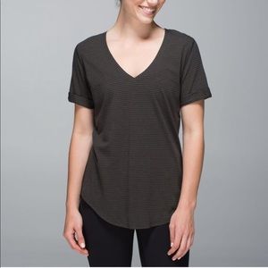 Deep Camo/Black Striped Love Short Sleeve Tee